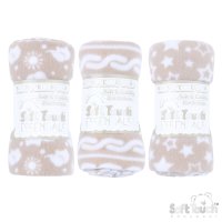 FBP10-COF: Coffee Printed Supersoft Roll Wrap